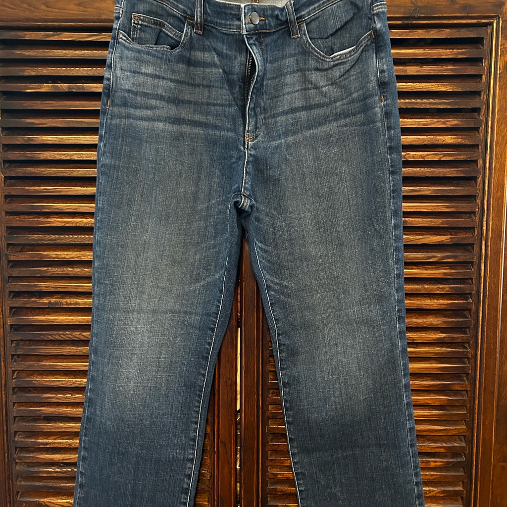 Eileen Fisher Indigo Denim Bootcut Jeans